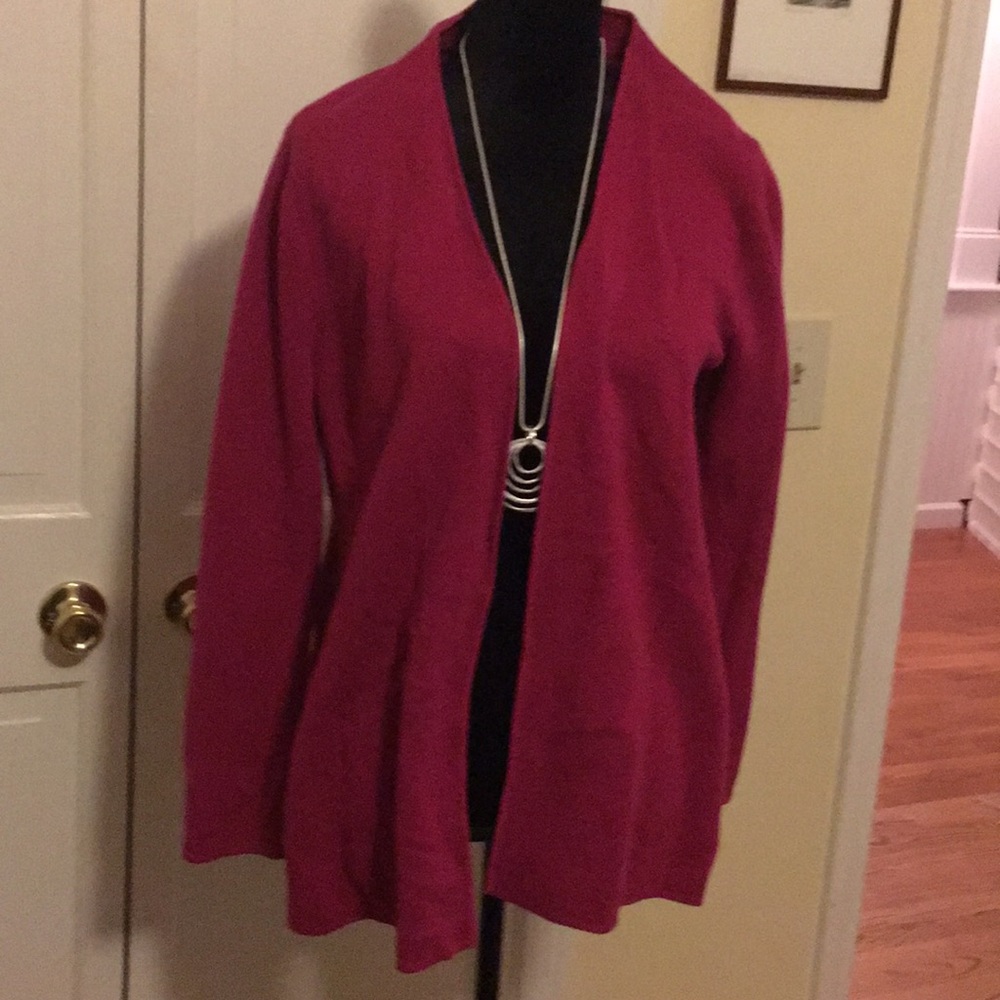 Open sweater